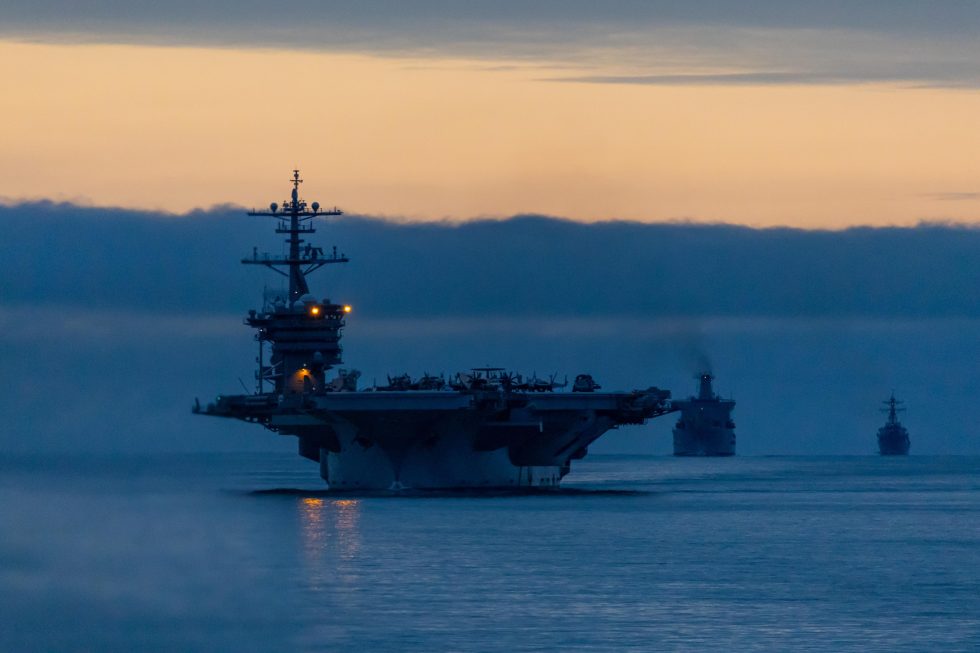 Portaviones USS George Washington fondeará en Valparaíso durante ejercicios navales Southern Seas 2024