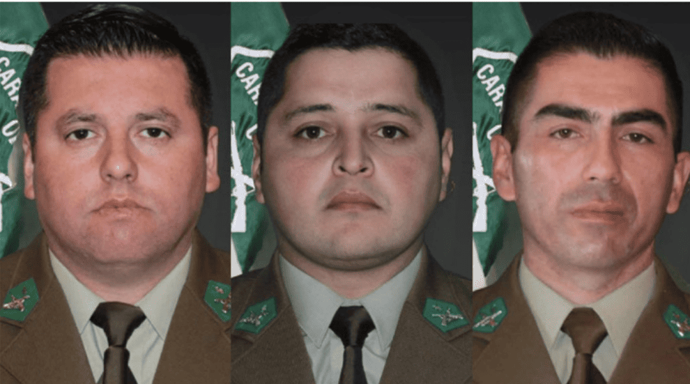 TOP de Cañete condena a presidio perpetuo calificado a autores de homicidio de patrulla de Carabineros