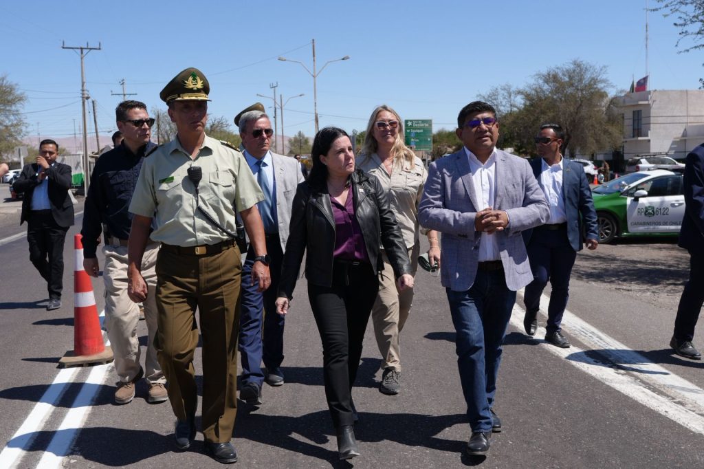 Ministra de Seguridad realiza despliegue en Tarapacá con foco en control migratorio, fiscalización y sistema penitenciario