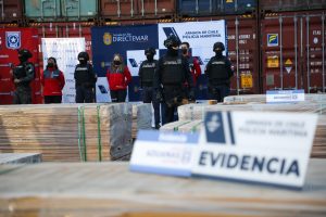 Fiscalía, Policía Marítima y Aduana registra histórica incautación de carga contaminada con drogas en puertos nacionales