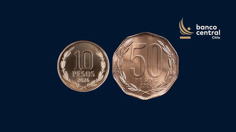 Banco Central presenta nuevas monedas de $10 y $50 con un proceso de producción más eficiente