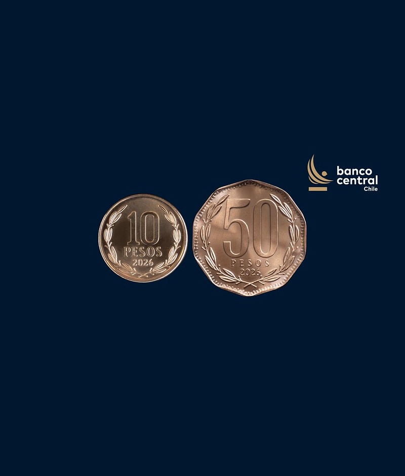 Banco Central presenta nuevas monedas de $10 y $50 con un proceso de producción más eficiente