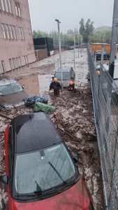 Gobierno decreta zona de catástrofe en Las Condes tras aluvión que provocó graves daños